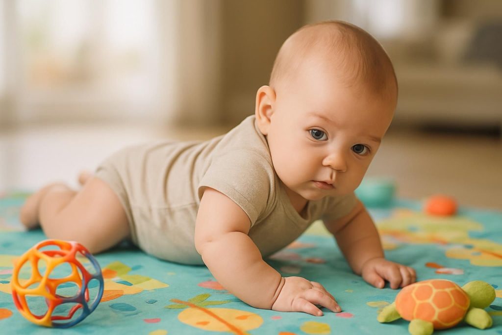 Découvrez à quel âge un bébé commence à se retourner, les étapes clés de son développement moteur et des conseils pour accompagner cette étape importante.