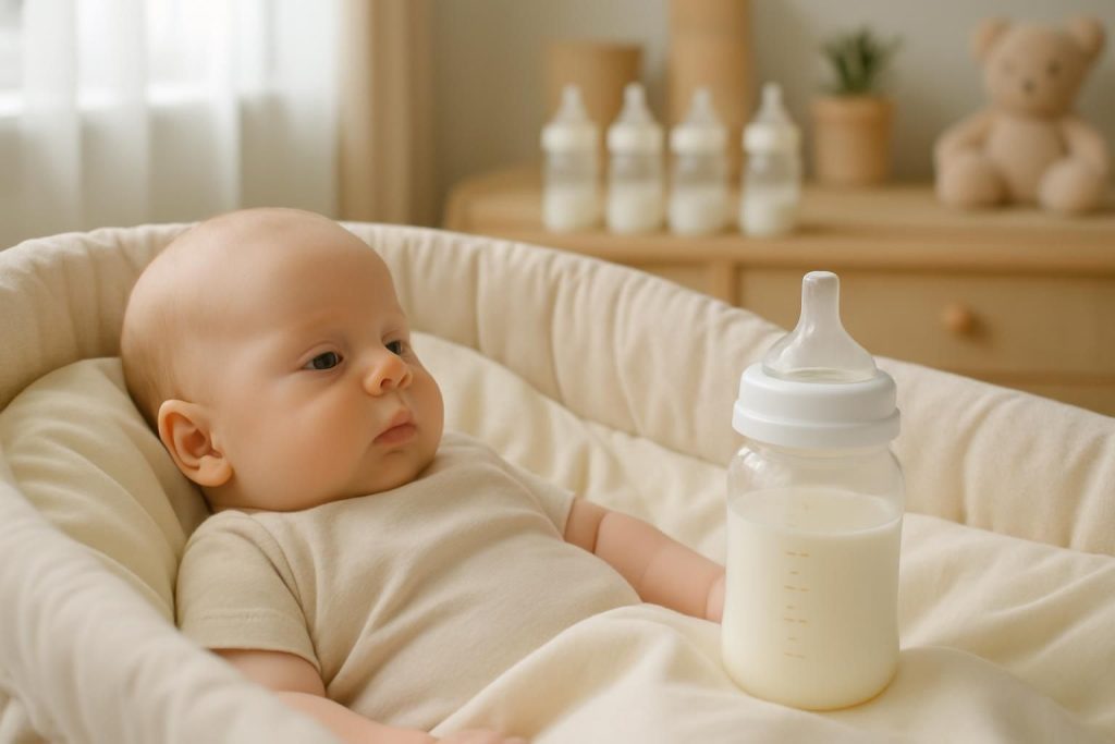 Découvrez combien de biberons prévoir par jour pour un bébé de 2 mois afin d'assurer une alimentation équilibrée et adaptée à ses besoins.