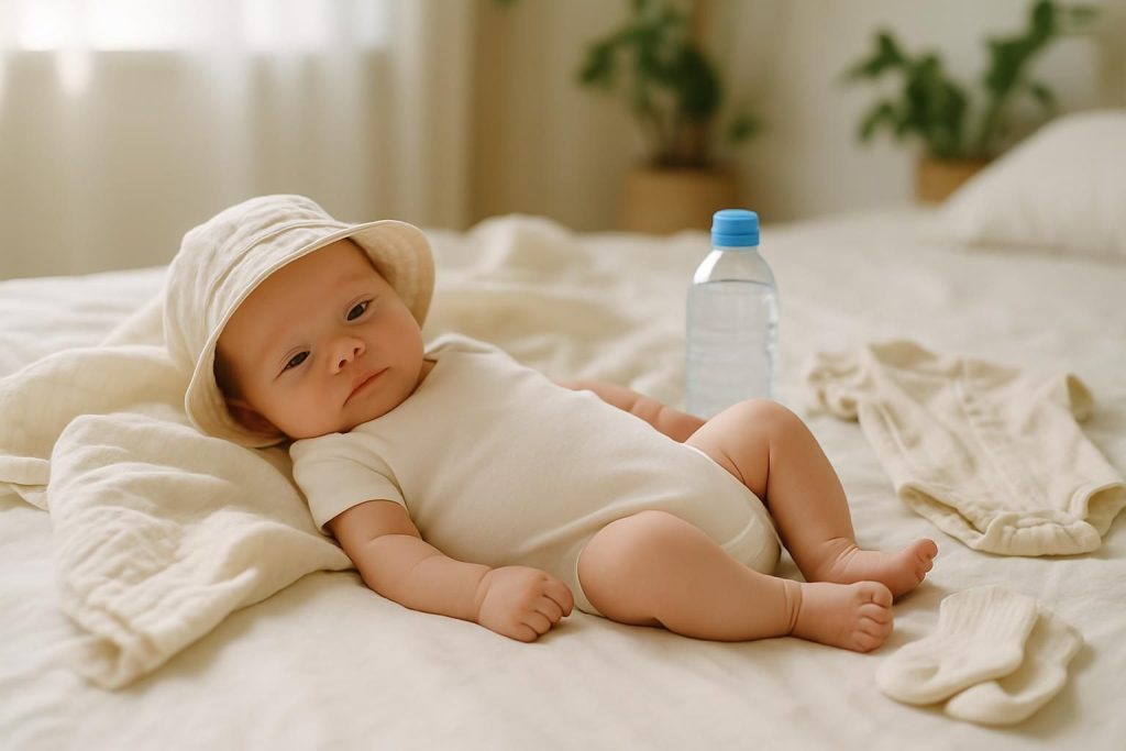 Découvrez comment habiller votre nouveau-né en été avec notre guide pratique pour assurer confort et sécurité lors des journées chaudes.