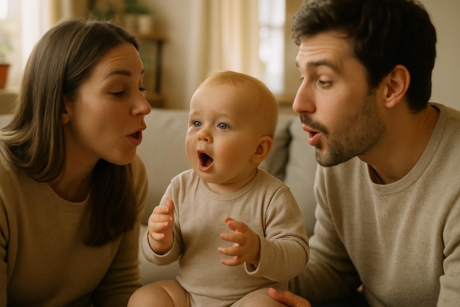 Découvrez à quel âge bébé commence à reconnaître son prénom et les signes qui montrent cette première reconnaissance importante dans son développement.