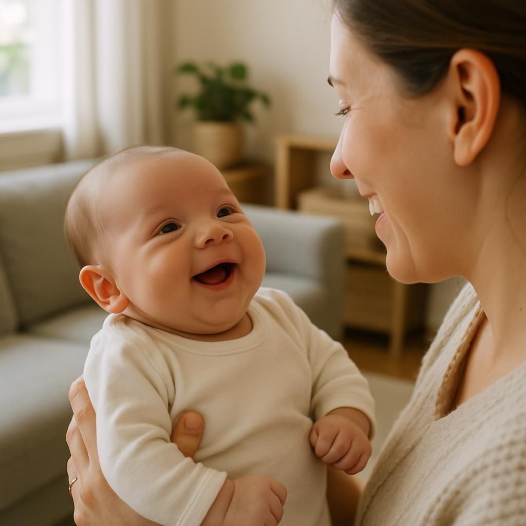 Découvrez à quel âge un bébé sourit pour la première fois, les étapes du développement du sourire chez les nourrissons et ce que cela signifie pour leur croissance émotionnelle.