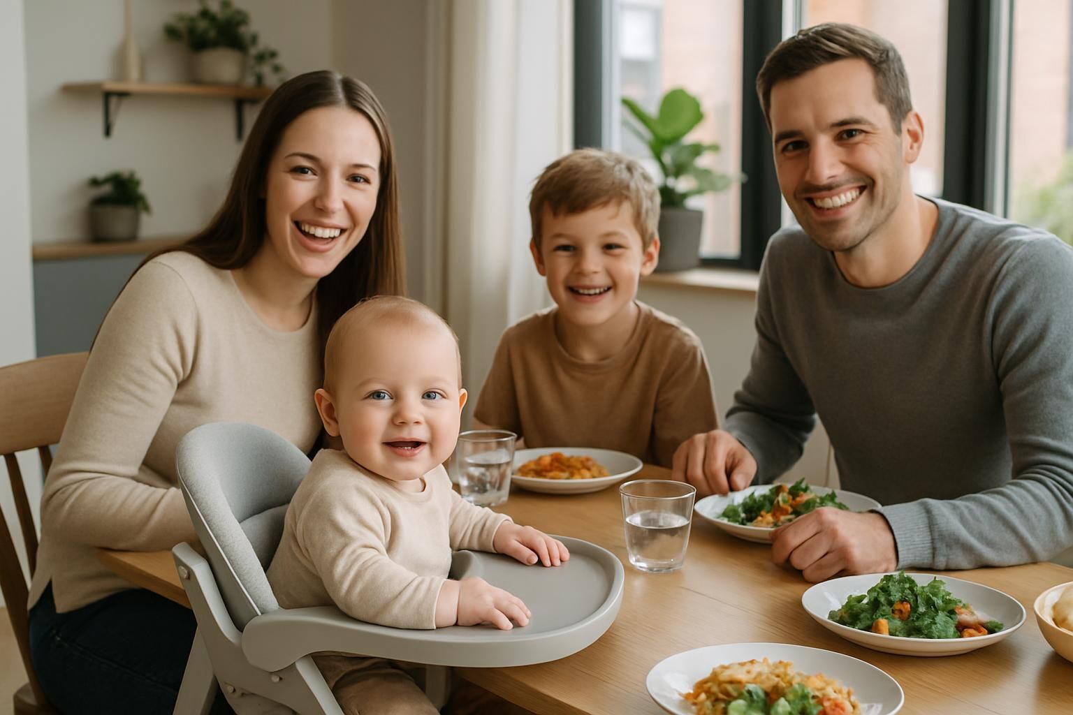 Découvrez quand et comment utiliser une chaise haute pour bébé afin d