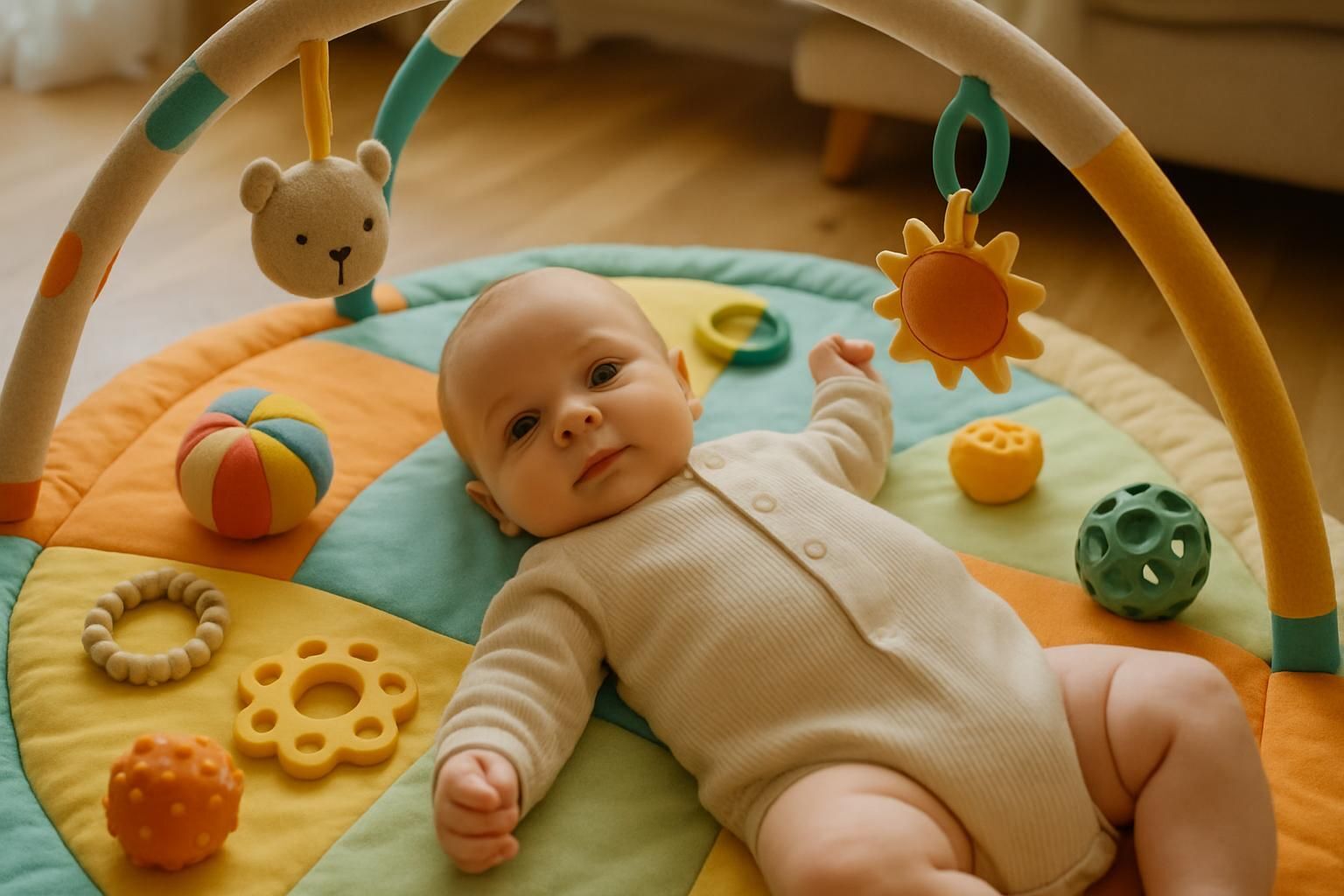 Découvrez à quel âge introduire un tapis d