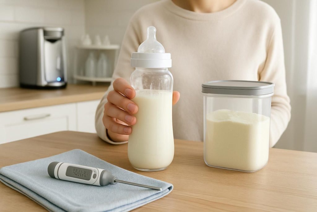 Découvrez nos conseils essentiels pour conserver un biberon de lait en poudre en toute sécurité, afin de garantir la santé et le bien-être de votre bébé.