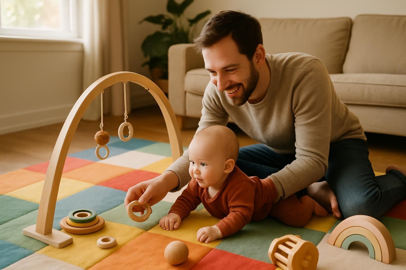 Découvrez notre guide complet 2025 pour choisir le meilleur tapis d'éveil Montessori, alliant sécurité, créativité et développement de votre enfant.